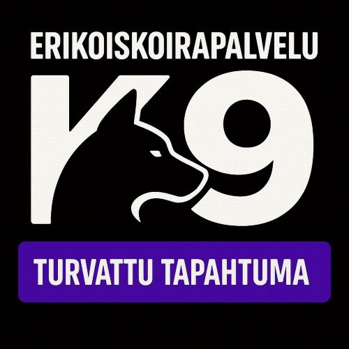 Turvattu tapahtuma - Erikoiskoirapalvelun turvallisuuspalvelu tapahtumiin